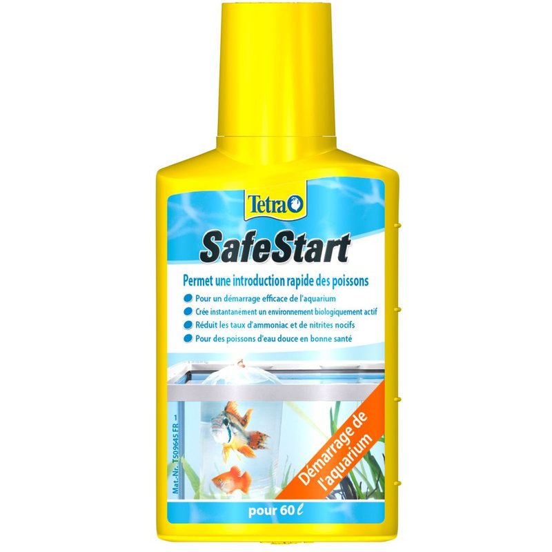 Tetra Safestart - Ensemencement Bactérien Pour Aquarium D'eau Douce 50ml