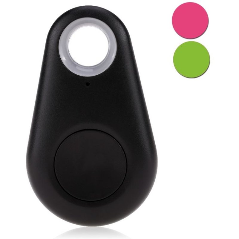 Traceur Bluetooth Gps Intelligent Localisateur Avec Alarm En Forme De Clé Pour Animal De Compagnie Enfant En Noir