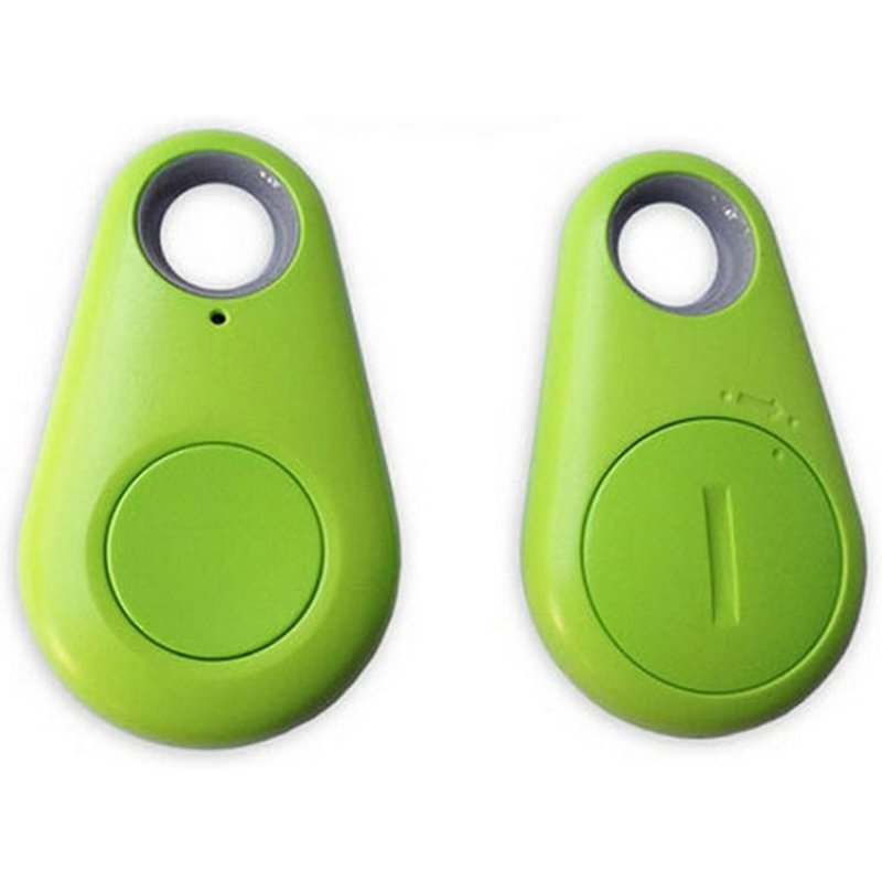 Traceur Bluetooth Gps Intelligent Localisateur Avec Alarm En Forme De Clé Pour Animal De Compagnie Enfant En Vert