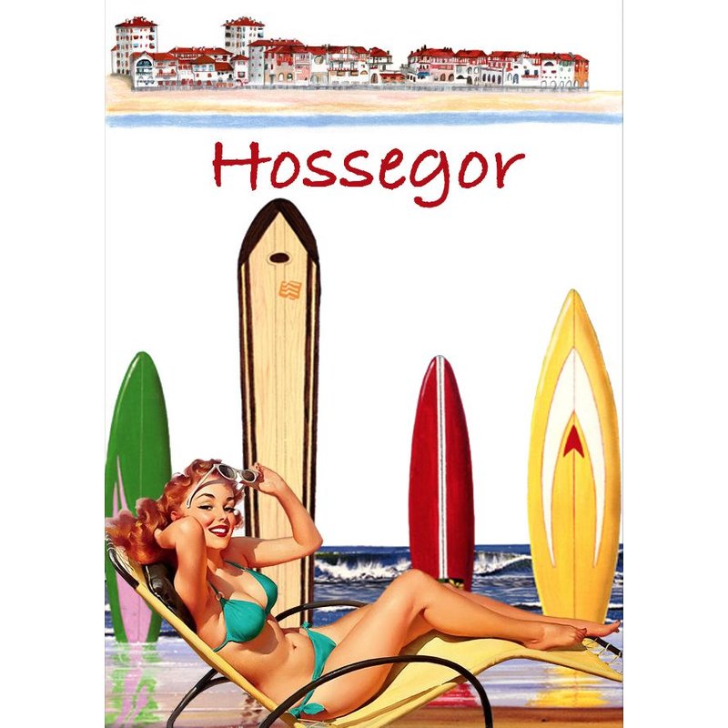 Affiche Hossegor