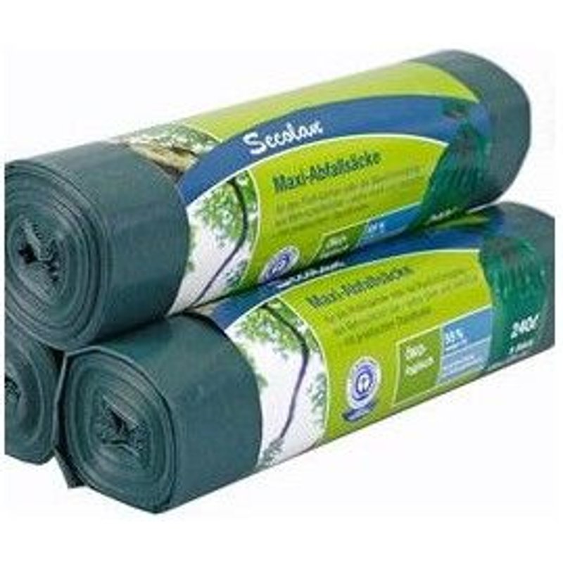 PAPYRUS Secolan sac poubelle Maxi, vert, 240 Litres