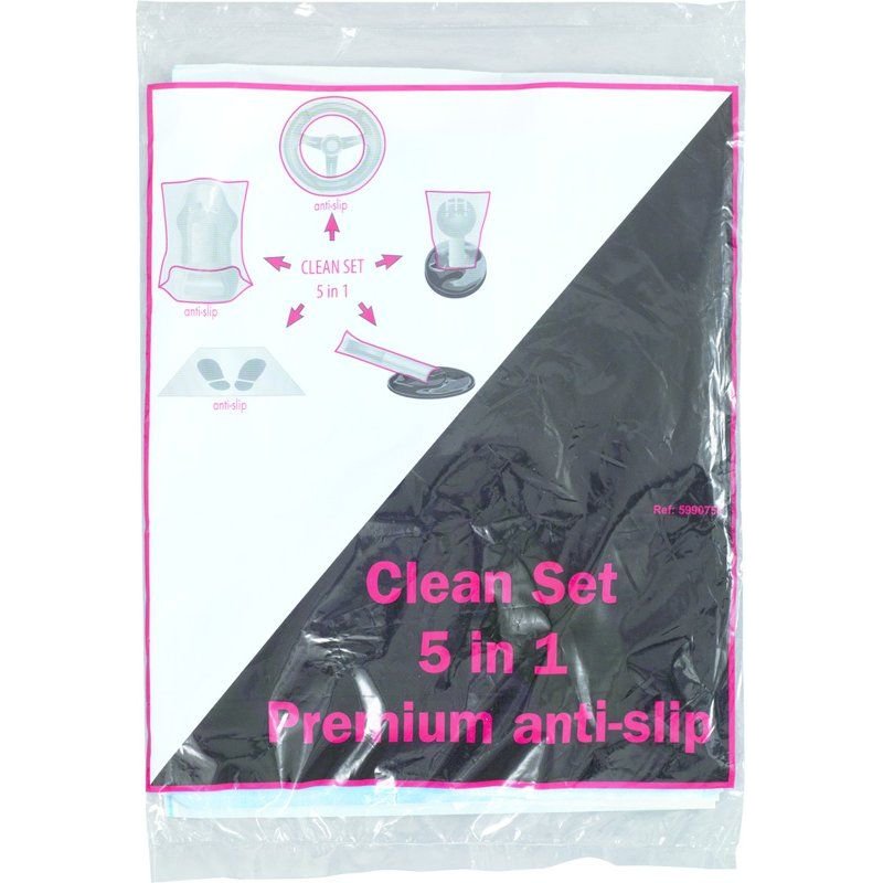 Kit de 5 protections plastiques pour habitacle, boite de 100pcs