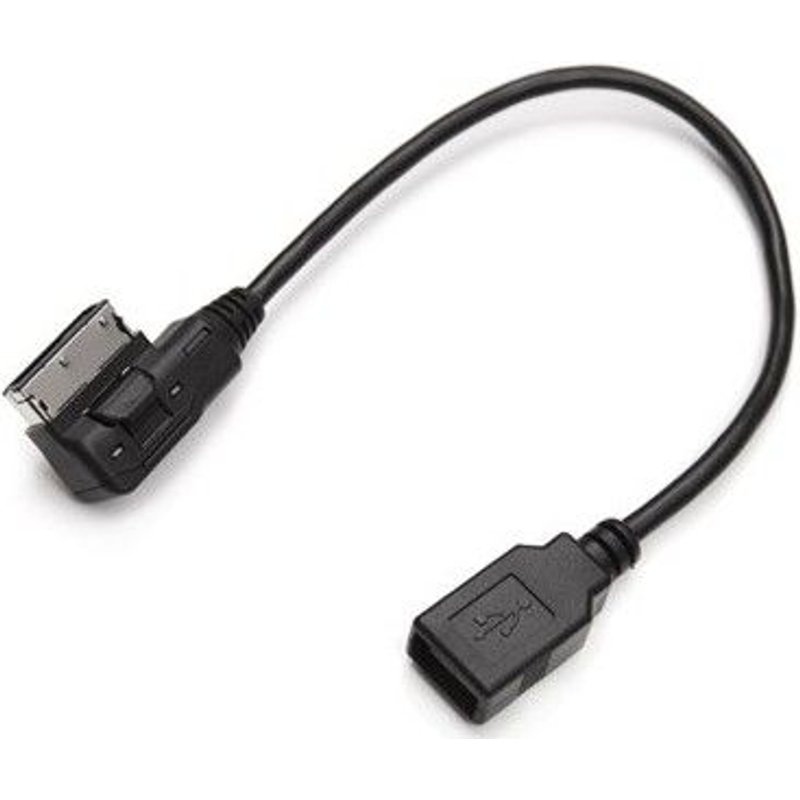 Cable auxiliaire aux adaptateur mp3 ami usb pour mercedes - skyexpert