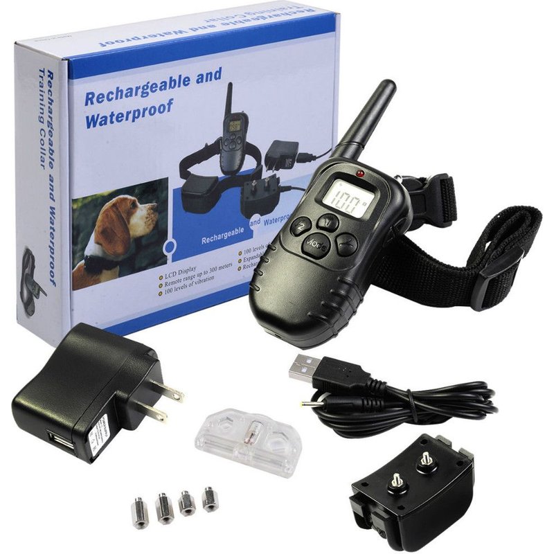 Dotopon®300 Meteres Télécommande Rechargeable Dog Training Colliers Pour Animaux De Compagnie Électronique Baskets Pour Un Chien