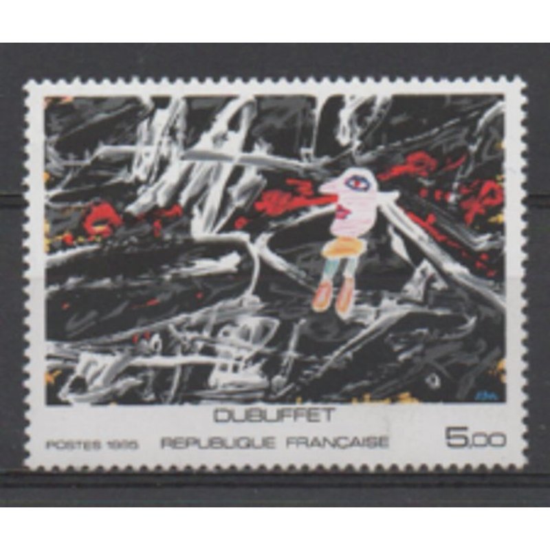 France 1985: Timbre N° 2381 Reproduisant Une Oeuvre De Dubuffet "L'egarée