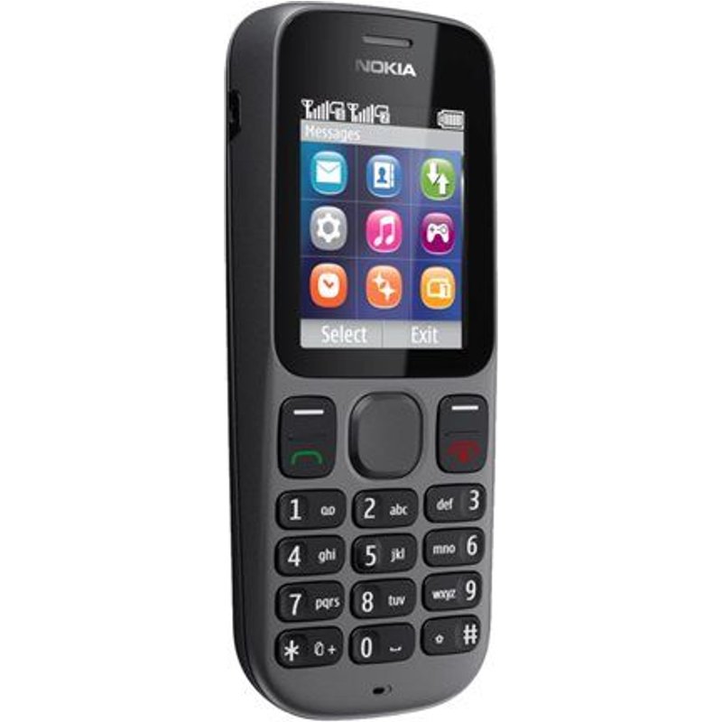 Nokia 101 Double SIM Noir fantĂ´me