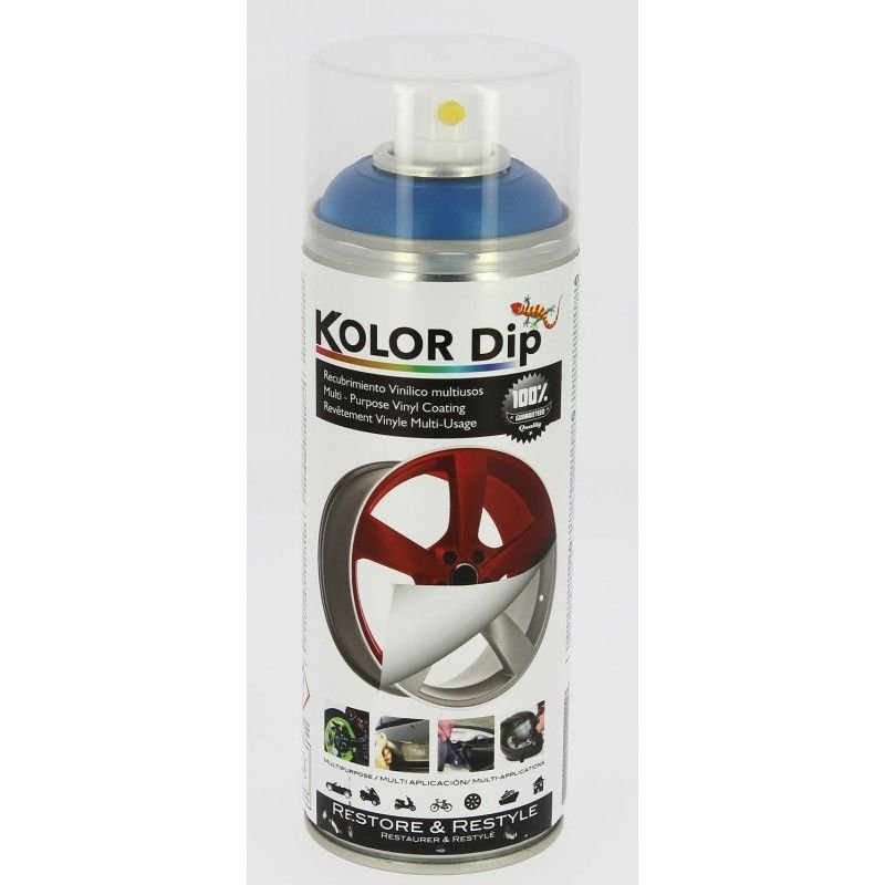 Kolor Dip Peinture Finition Bleu Metallique 400ml