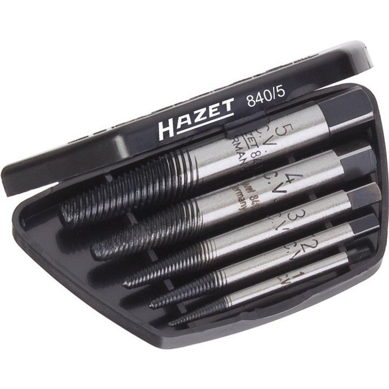 Hazet Jeu d'extracteurs des vis - Nombre d'outils: 8 - 840/8