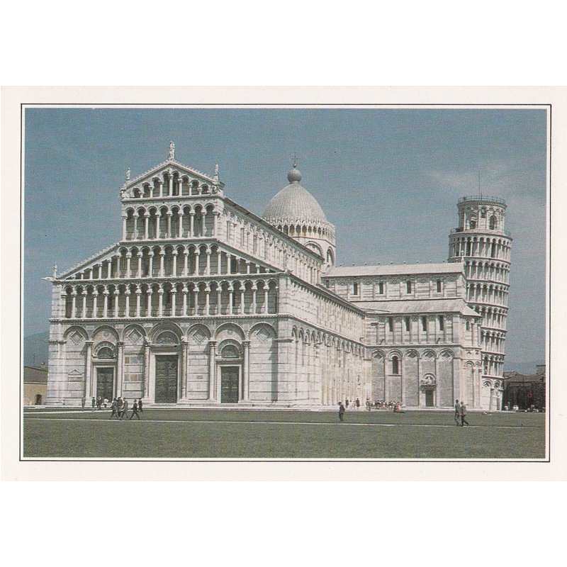 Pise, " Le Duomo Et La Tour Penchée ", Italie.