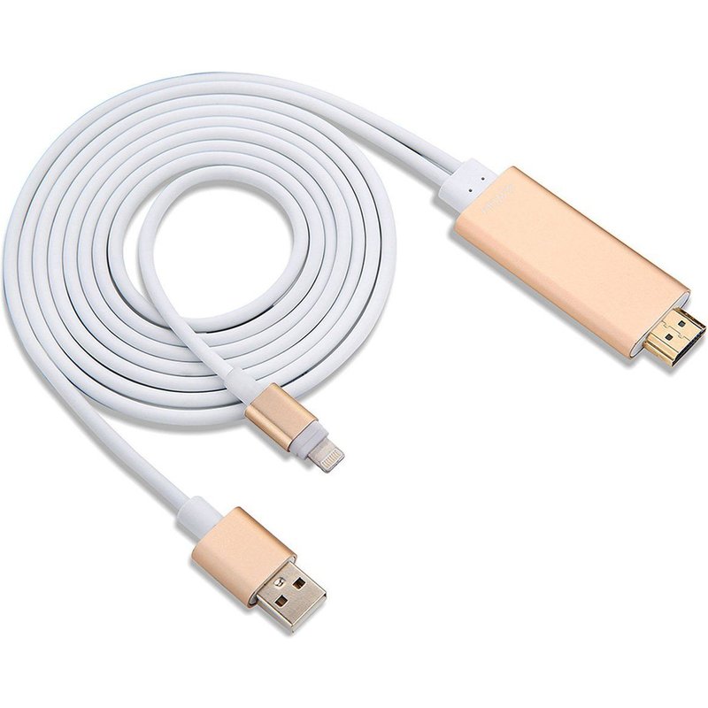 Adaptateur Lightning 8 broches vers HDMI pour iPhone