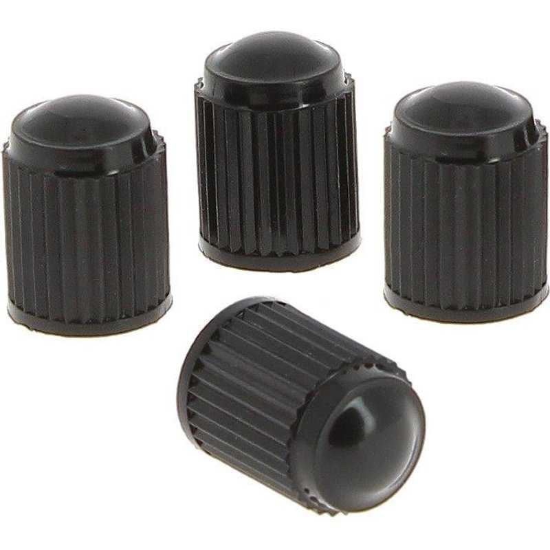 Bouchons De Valve Plastique Noir Standard