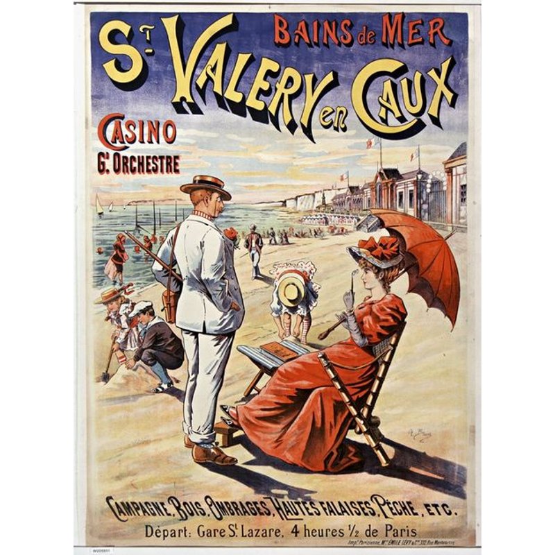 Affiche Saint Valery En Caux