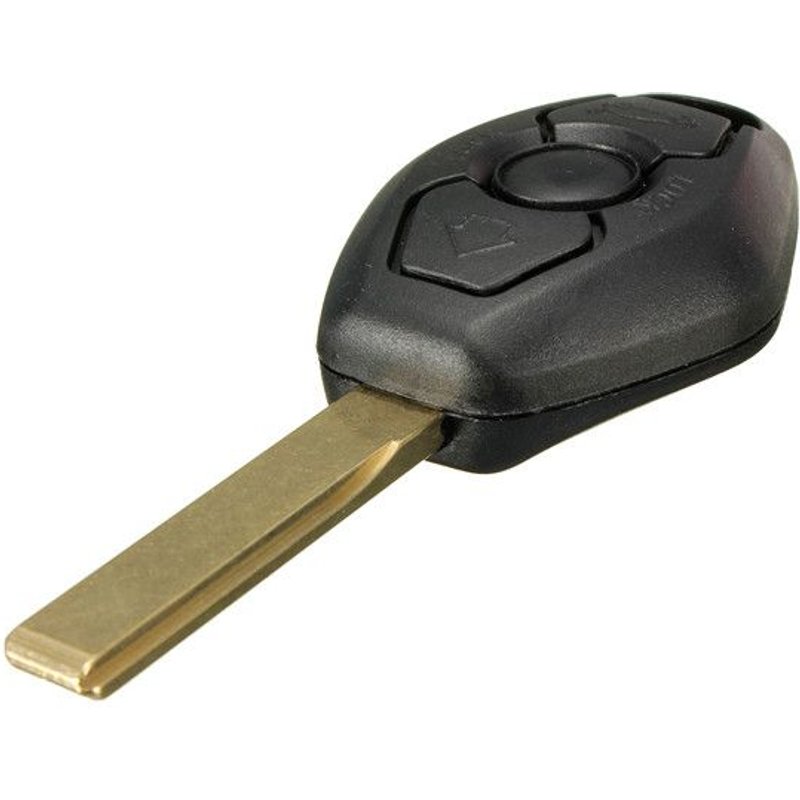 Cle Plip Pour Bmw Serie 3 5 6 7 X3 X5 6 7 Z3 Z4 M3 E Coque Telecommande Lame Sans Rainures @Pro-Plip