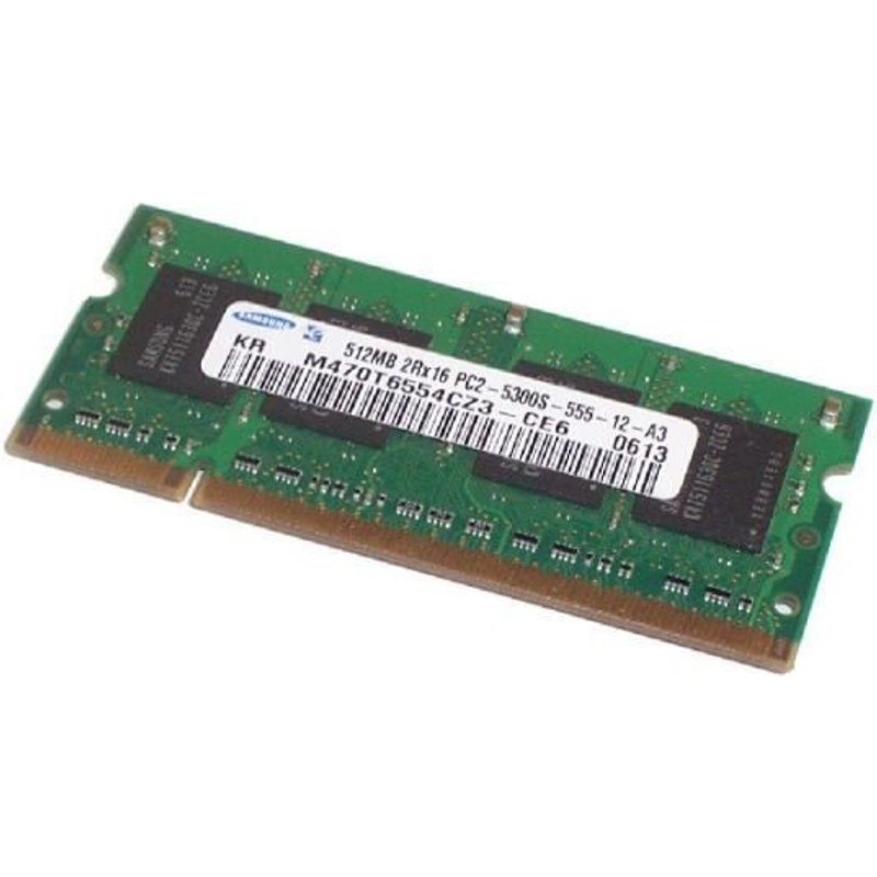 512Mo RAM PC Portable SODIMM M470T6554CZ3-CE6 DDR2 PC2-5300S 667MHz CL5