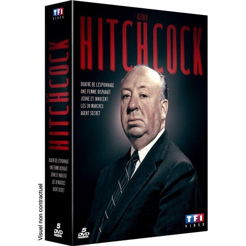 Hitchcock - Le Maître Du Suspense : Les 39 Marches + Quatre De L'espionnage + Agent Secret + Jeune Et Innocent + Une Femme Disparaît - Pack