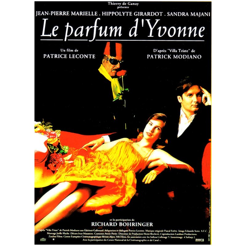 Le Parfum D'yvonne - Véritable Affiche De Cinéma Pliée - Format 120x160 Cm - De Patrice Leconte Avec Hippolyte Girardot, Jean-Pierre Marielle, Sandra Majani, Richard Bohringer, Corinne Marchand- 1994