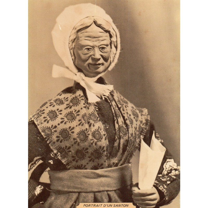 Carte Postale Les Santons De Provence - Portrait D'un Santon - La Marchande De Limacons De J.L Castelin -Photo Edition De J Cl Mauduit 26110 Nyons-