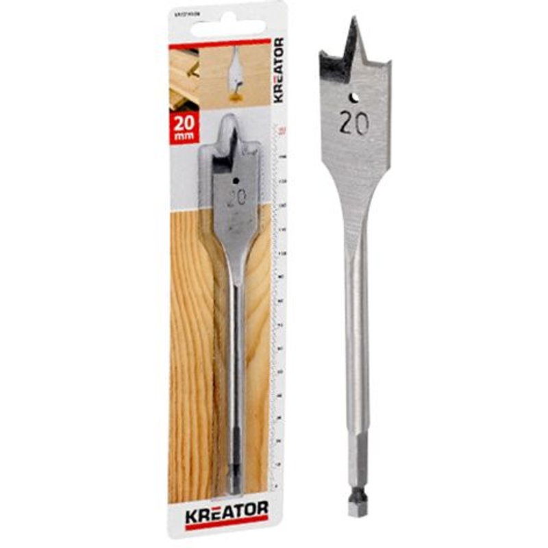 Mèche pour bois plate Ø 35x152mm