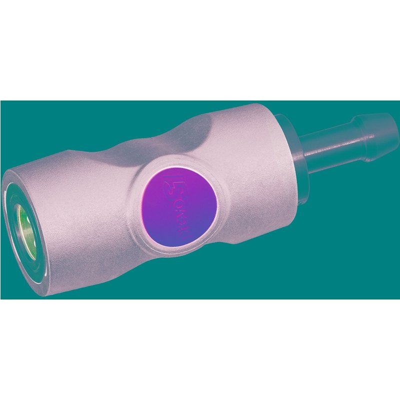 Raccord rapide femelle - cannelé pour tuyau Ø 10 mm