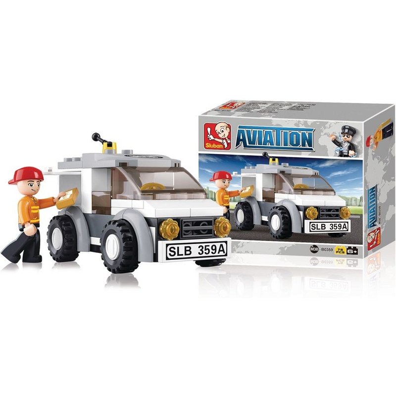 Brique De Construction - Voiture De Livraison