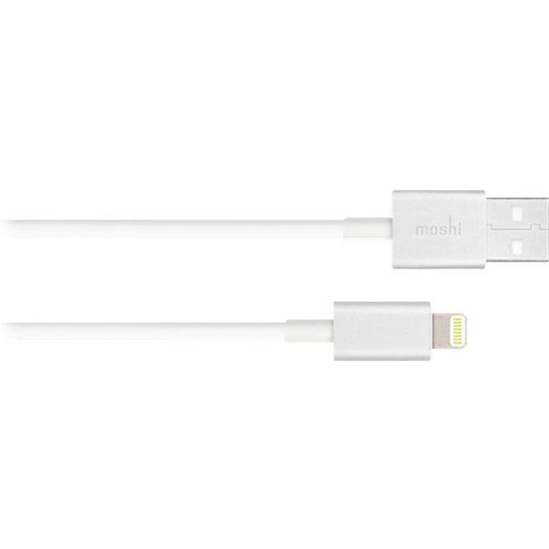 Moshi - Câble Lightning - Lightning mâle pour USB mâle - 1 m - blanc