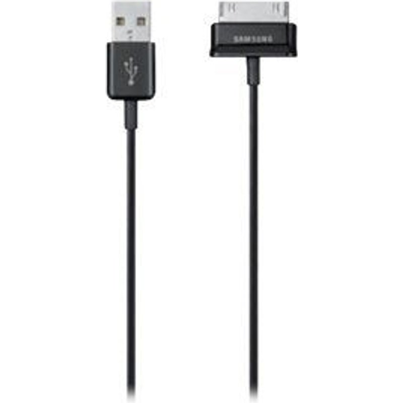 Samsung ECC1DP0UBE - Câble de chargement / de données - USB mâle pour connecteur à 30 broches de station d'accueil Samsung mâle - 1 m - pour Galaxy Note 10, Tab, Tab 10, Tab 2, Tab 7.0, Tab 7.7...