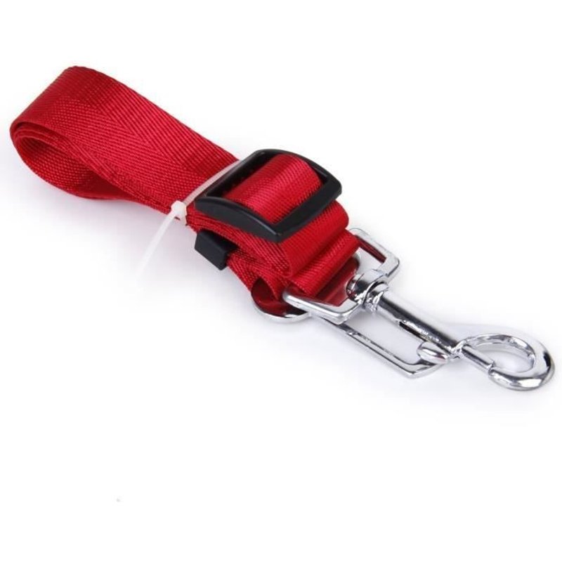 Laisse Chien Clip Ceinture De Sécurité Pr Voiture Auto