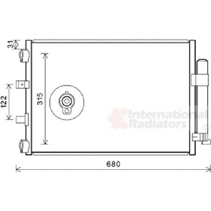 Condenseur, Climatisation Ford C-Max Ii De 10/2012 À Aujourd'hui