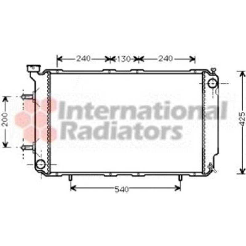Radiateur, Refroidissement Du Moteur Subaru Legacy Iii De 10/1998 À 08/2003