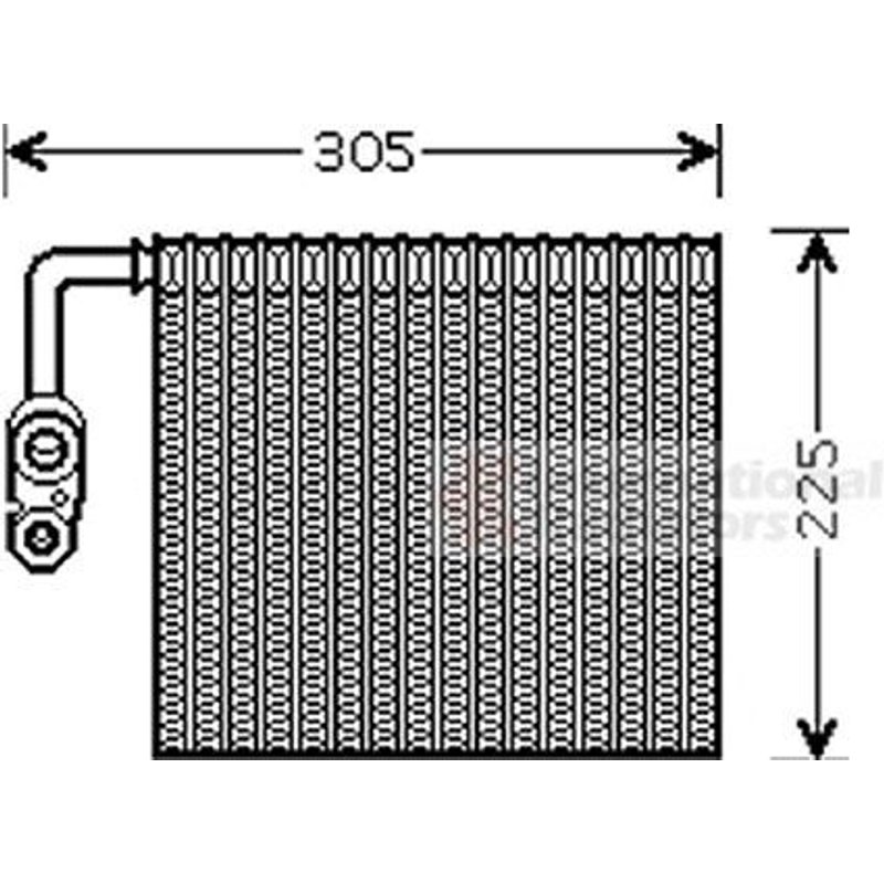 Evaporateur Climatisation Ford C-Max De 02/2007 À 09/2010