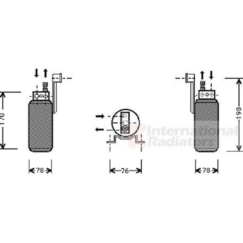 Filtre Déshydratant, Climatisation Ford Galaxy De 03/1995 À 05/2006