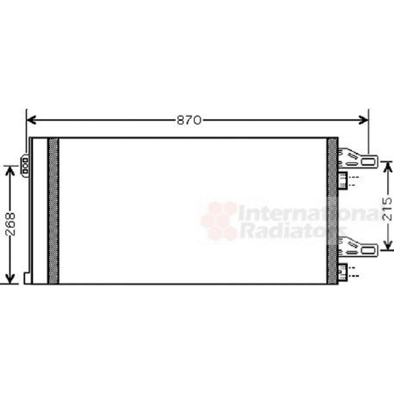 Condenseur, Climatisation Citroën Jumper Autobus/Autocar De 04/2006 À Aujourd'hui