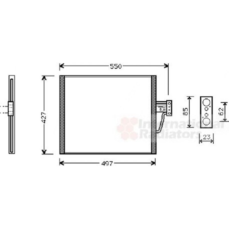 Condenseur, Climatisation Bmw 5 De 04/1999 À 06/2003