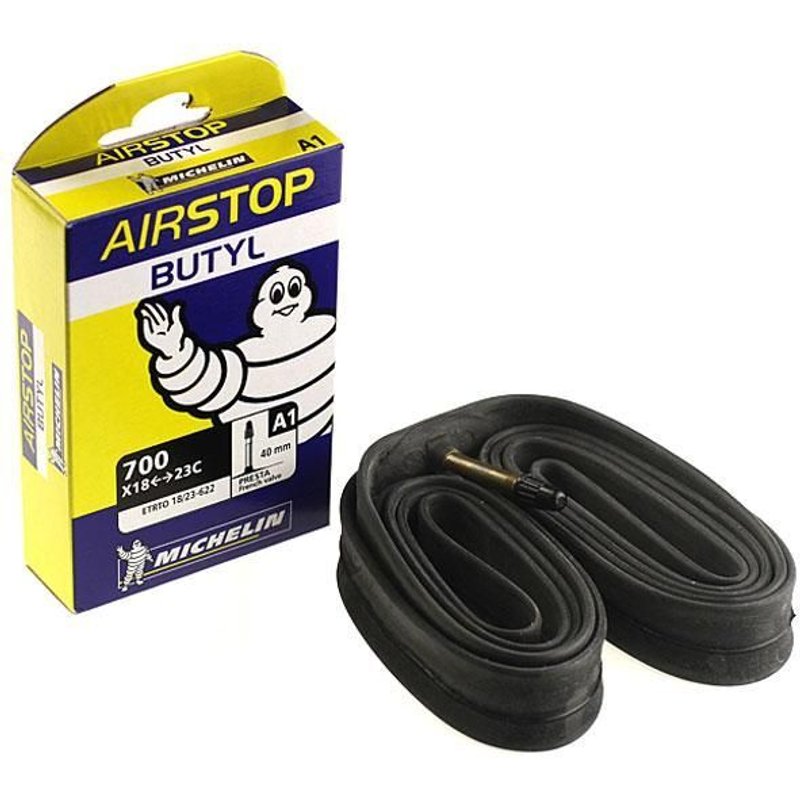 Chambre à Air vélo Michelin Air Stop A1 700 x 18/25C Presta 80mm