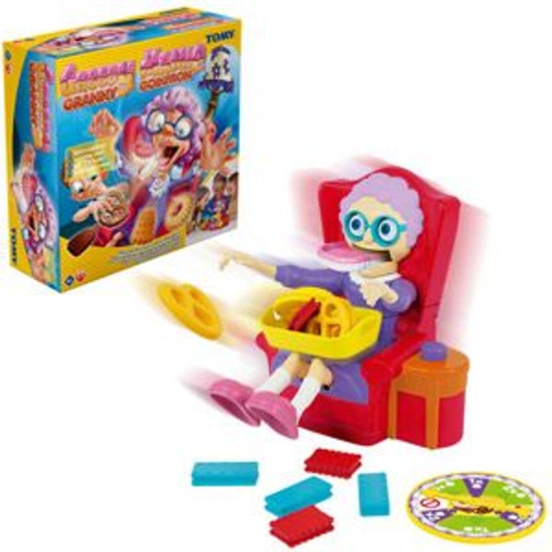 Tomy - T72465ml - Jeu De Société Mamie Goinfron