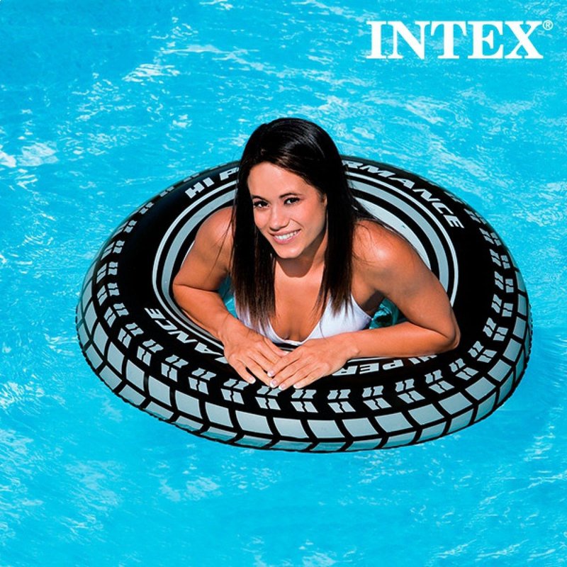 Pneu Intex Gonflable Bouée Ronde Pour Piscine Et Mer