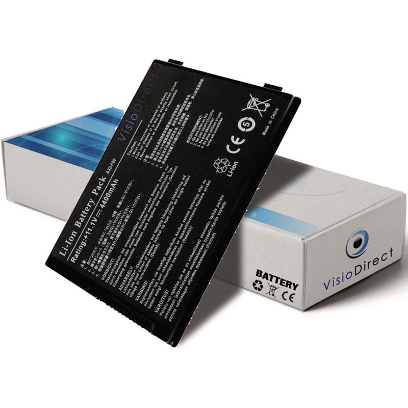Batterie pour ordinateur portable ASUS A8A 4400mAh 10.8V/11.1V - Visiodirect -