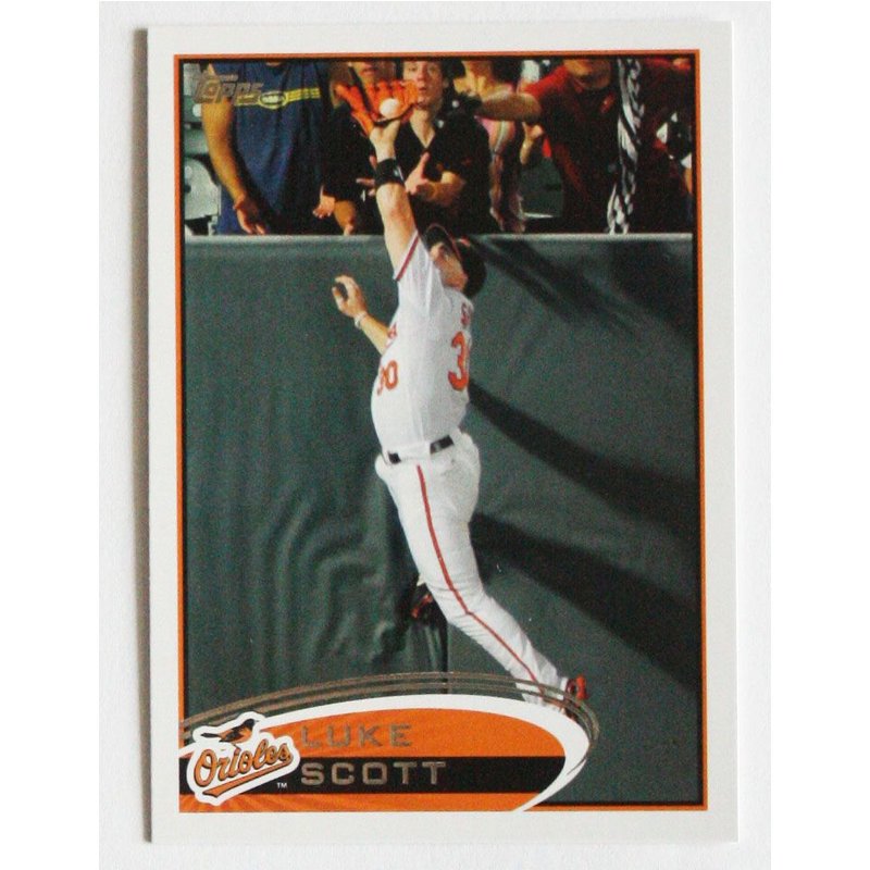 2012 - Topps Mlb - Baltimore Orioles - 107 - Luke Scott