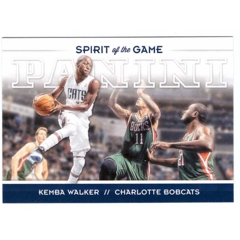 2012-13 Panini Basketball - Spirit Of The Game 25 - Kemba Walker (Bobcats)
