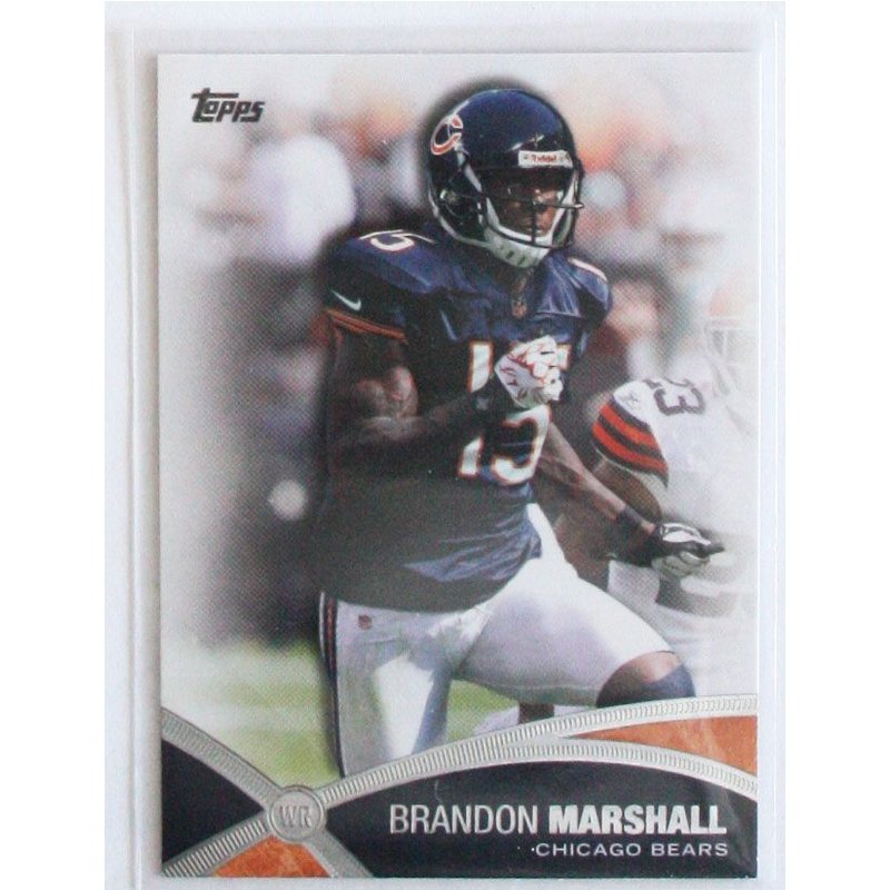 2012 - Topps Nfl - Prolific Playmakers Pp-Bm - Brandon Marshall (Bears)