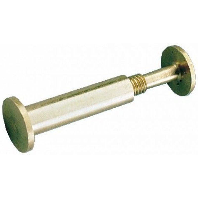 Vis de relieur, tête plate - Epaisseur serrage 15 à 20mm (boîte de 25) FAUQUET