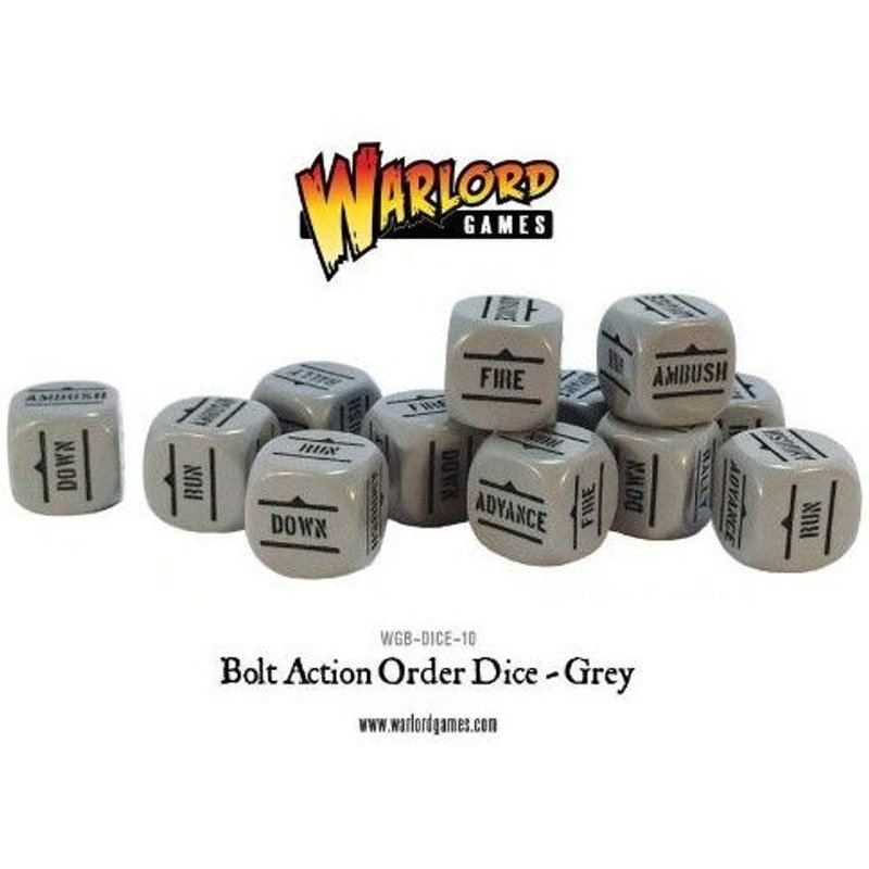 Bolt Action - Grey Dice