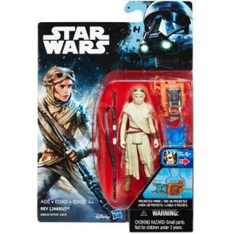 Star Wars Universe : Figurine 2016 Rey (Jakku) 10cm -Wave 2