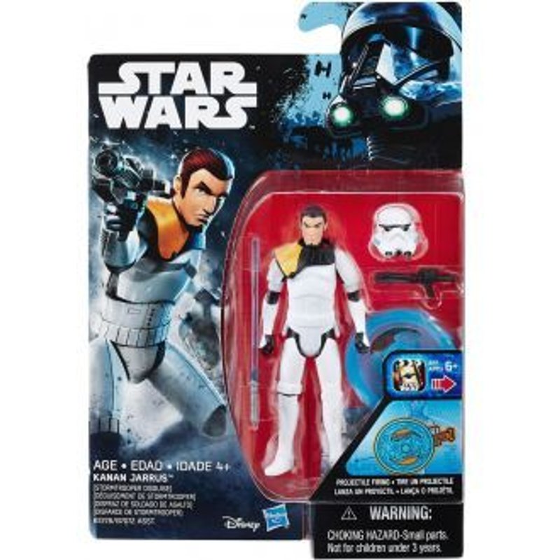 Star Wars Universe : Figurine 2016 Kanan Jarrus (Stormtrooper Disguise) 10cm -Wave 1