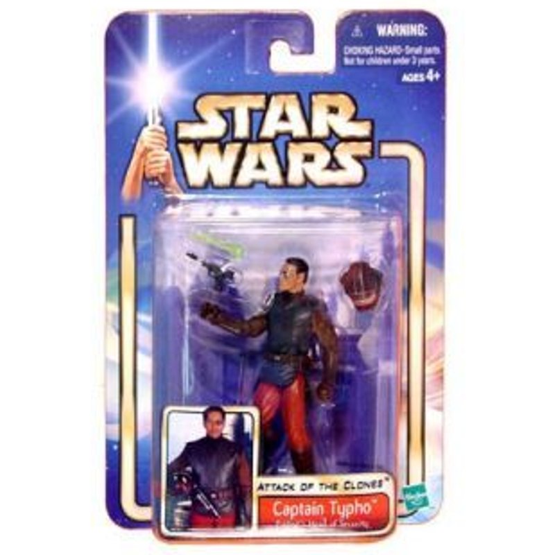 STAR WARS FIGURINE CAPTAIN TYPHO (PADME'S HEAD OF SECURITY)