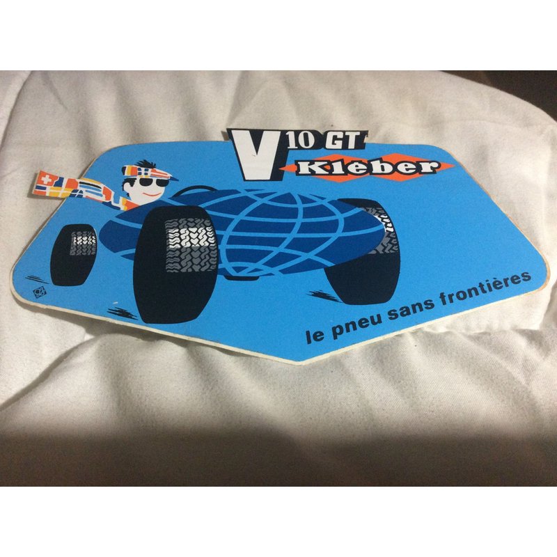 Autocollant V10 Gt Kleber Le Pneu Sans Frontières