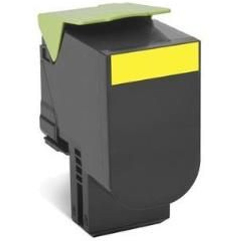 Lexmark 702XYE - À rendement extrêmement élevé - jaune - original - cartouche de toner Entreprise Lexmark - pour Lexmark CS510de, CS510dte