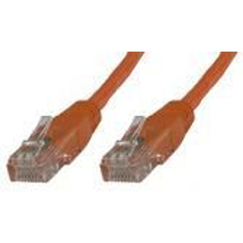 MicroConnect - Câble réseau - RJ-45 (M) pour RJ-45 (M) - 30 cm - UTP - CAT 6 - sans halogène, bloqué - orange