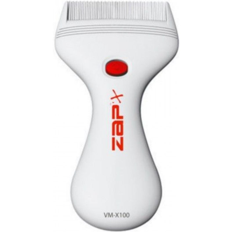 Peigne Électronique Anti-Poux Zap'x Couleurs - Blanc