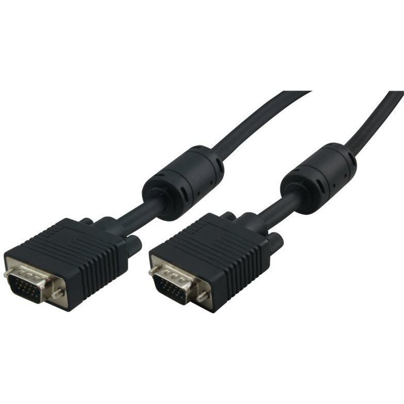 Câble VGA HD15 haute qualité avec ferrites 30m